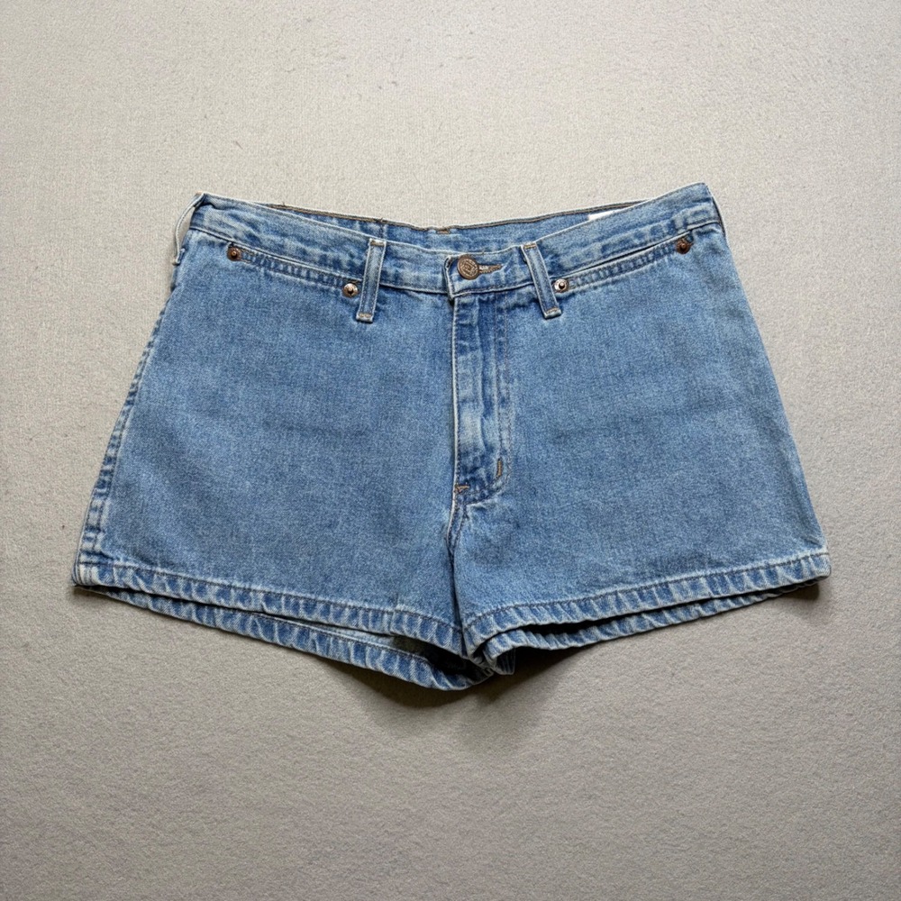 l.e.i. Denim Shorts Womens 3 Blue Vintage Y2K High Rise 100%‎ Cotton 196787Q